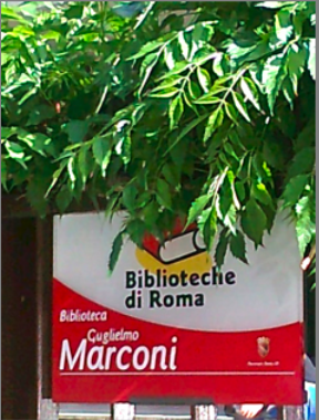 ingresso biblioteca Marconi