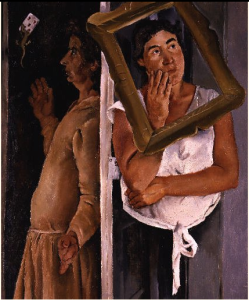 Fausto Pirandello, Donne con salamandra, 1928-30, c. p.