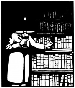 VALLOTTON_1911_Bibliophile_woodcut-620x732